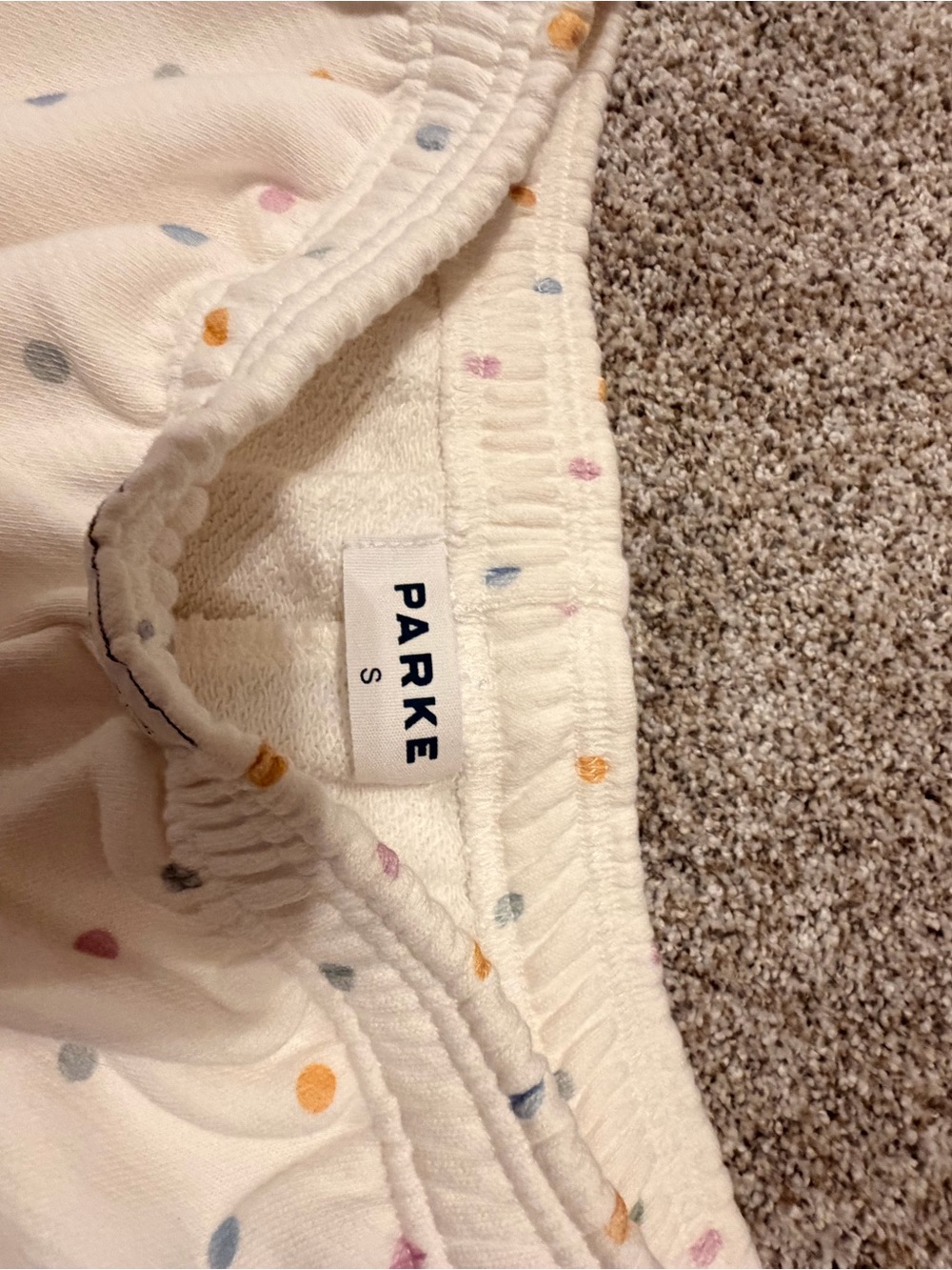 PARKE - birthday funfetti boxer sweatpants - Picture 4 of 4